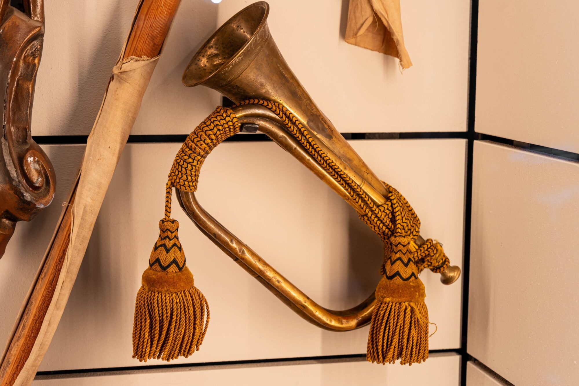 Tromba da cavalleria austro-ungarica usata nella richiesta di armistizio del 1918